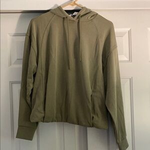 Athleta Green Sweatshirt Hoodie Relaxed Fit